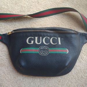 Gucci logo large belt bag